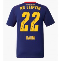 Stroje piłkarskie RB Leipzig David Raum #22 Koszulka Wyjazdowej 2025-26 Krótki Rękaw